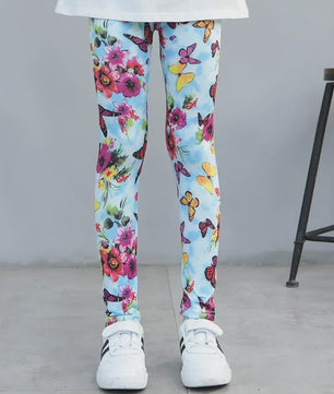 Meisjes Leggings met Print | Comfortabele Stretch Broekjes voor Lente, Zomer & Herfst (2-12 Jaar)