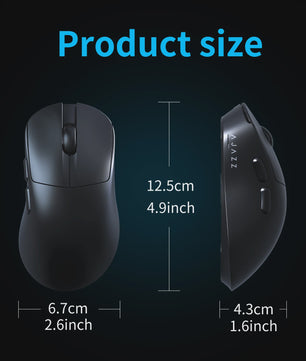 AJAZZ AJ179 V2 MAX Ergonomische Draadloze Gaming Muis (PAW3311, 1K Polling Rate, 56g)