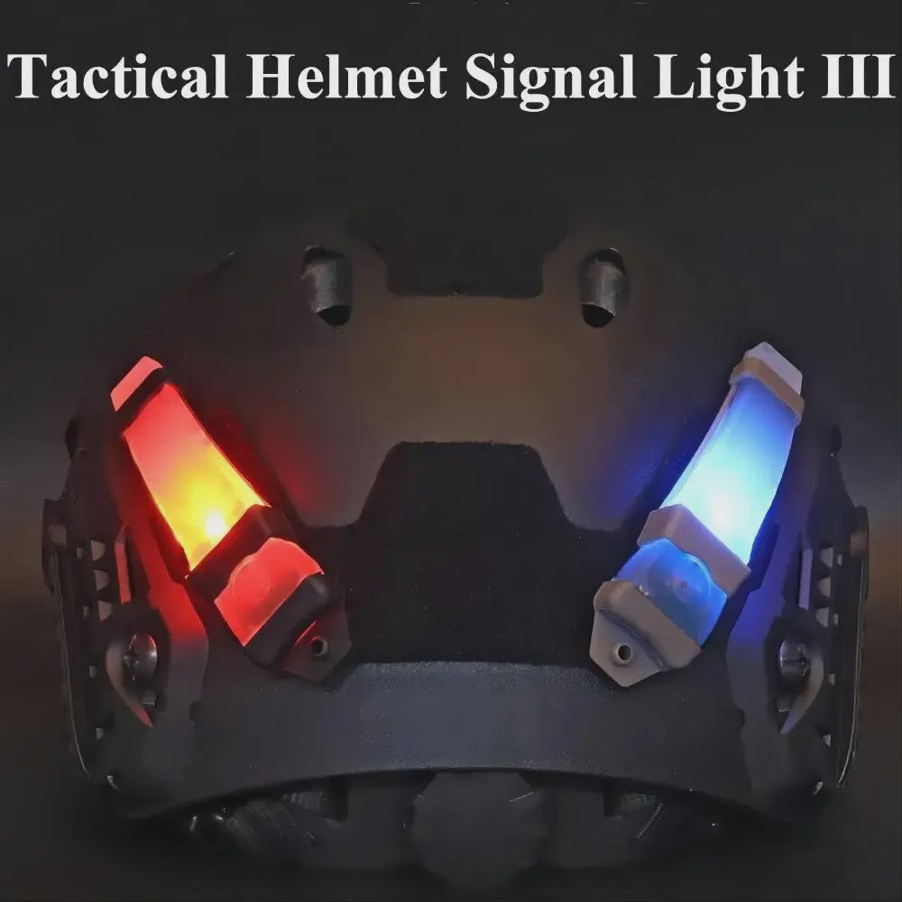 Tactisch Helm Signaallicht - Waterdicht, IR Strobe & Veiligheidsknipperlicht voor Outdoor