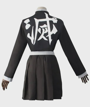 Kanroji Mitsuri Cosplay Kostuum: Kimono, Haori, Jurk & Pruik - Demon Slayer