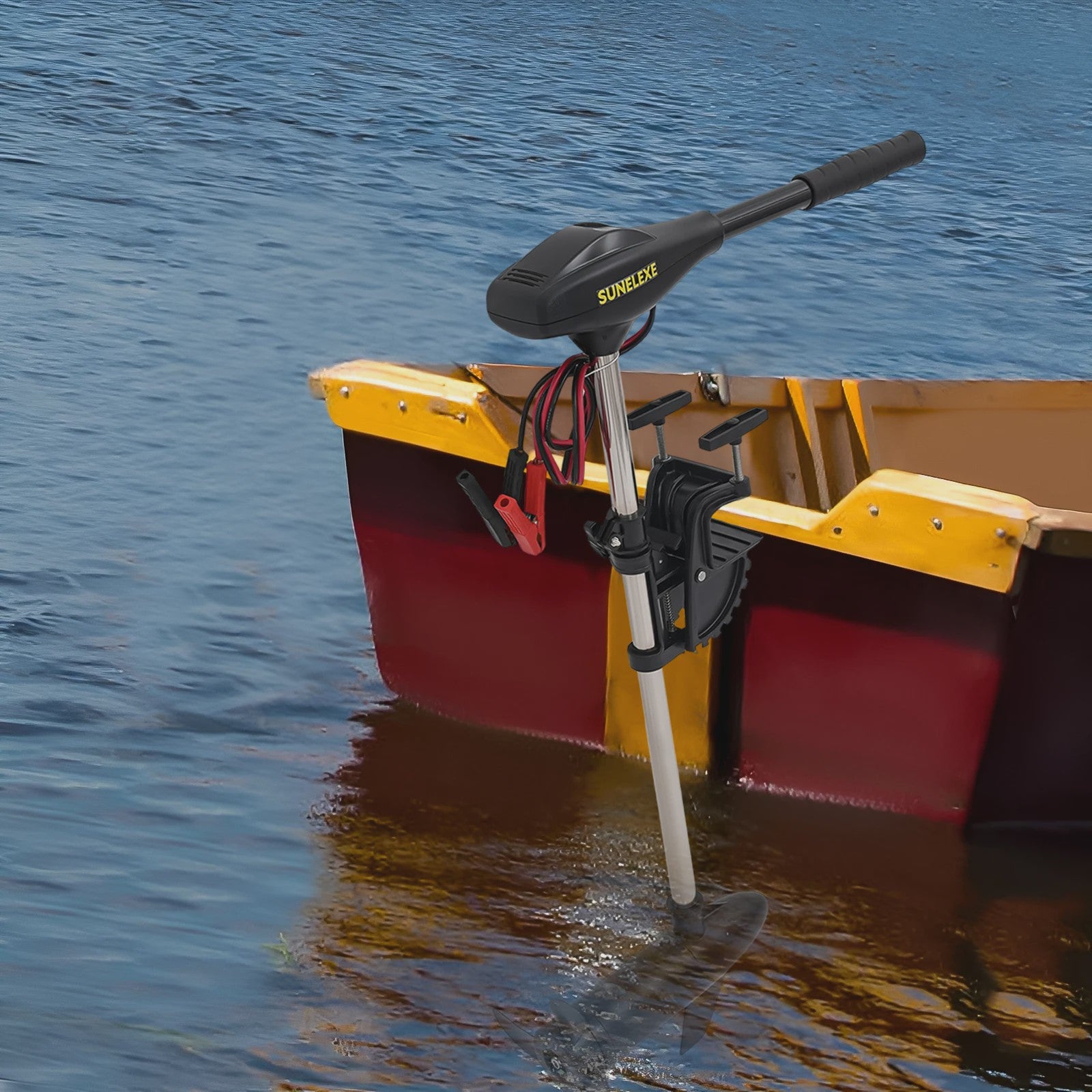 Elektrische Buitenboordmotor 40 LBS - 12V Trolling Motor voor Boten & Kajaks