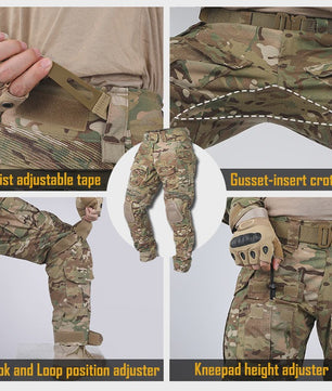 IDOGEAR Gen3 Tactisch Combat Uniform - BDU Kleding voor Outdoor & Sport