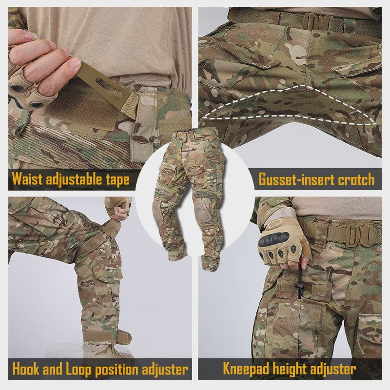 IDOGEAR Gen3 Tactisch Combat Uniform - BDU Kleding voor Outdoor & Sport