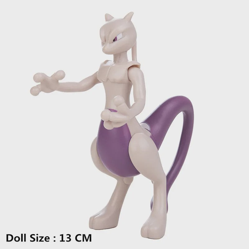 Pokemon Figuren Collectie: Pikachu, Eevee, Charmander, Mewtwo & Meer (4-13 cm)