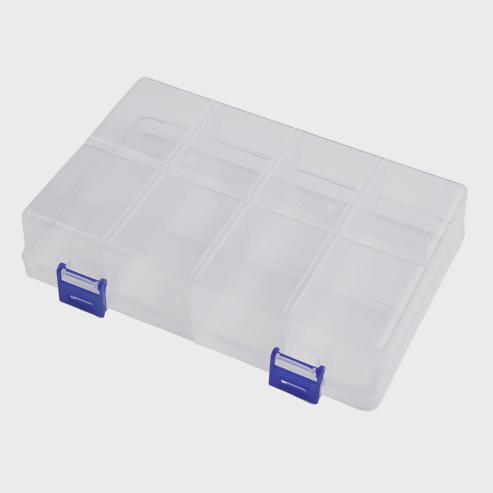 Opbergdoos met 8 Vakjes - Verstelbare Plastic Organizer voor Schroeven, Pillen & Gereedschap (20x13.5x4.5cm)