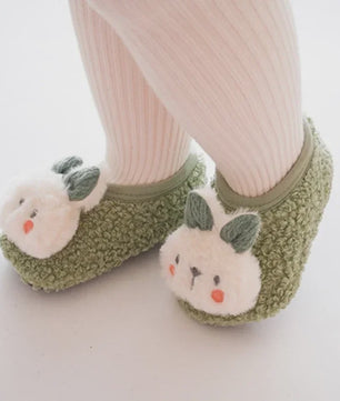 Schattige Konijn Pluche Slofjes voor Kinderen - Zacht & Antislip Binnenshuis