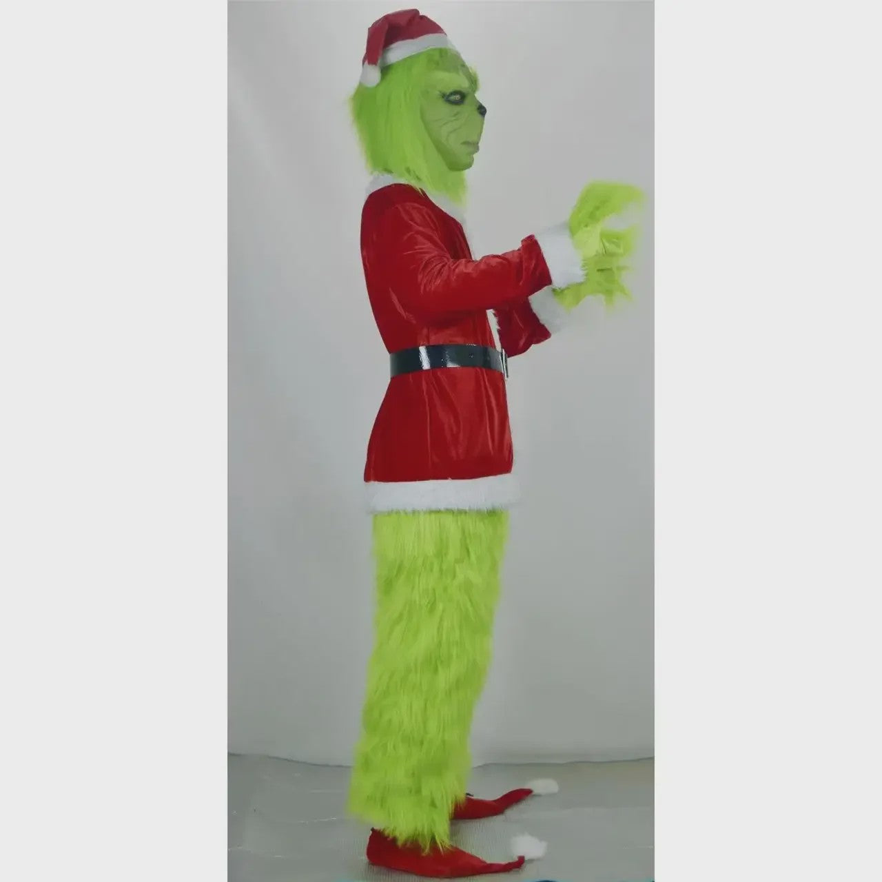 Grinch Kerstkostuum - Compleet Cosplay Outfit voor Feestjes en Cosplay