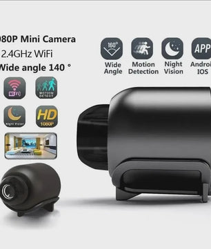Mini WiFi Camera 1080P HD met Nachtzicht - Beveilig Huis, Kinderen & Huisdieren