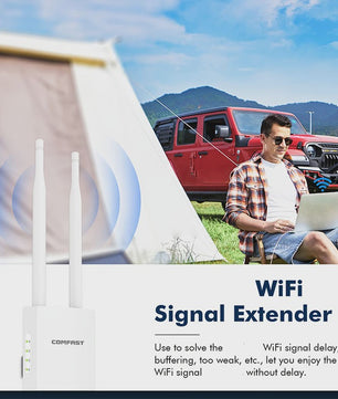 COMFAST 1200Mbps Outdoor WiFi AP met Hoge Kracht & POE - IP66 Waterdicht