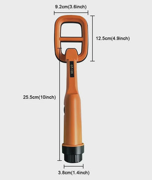 Schatzoeker GT120 Waterdichte Pinpointer Metaaldetector - 4.2" Spoel, Duikbaar