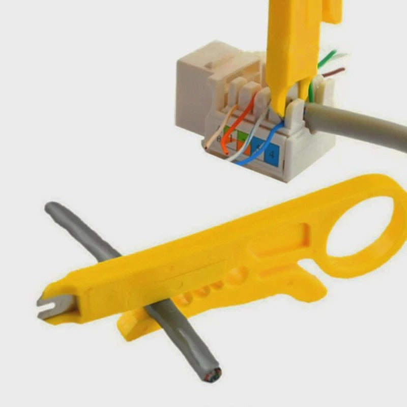 Multifunctionele Kabelstripper en Krimptang - Draadstripper voor Netwerkkabels
