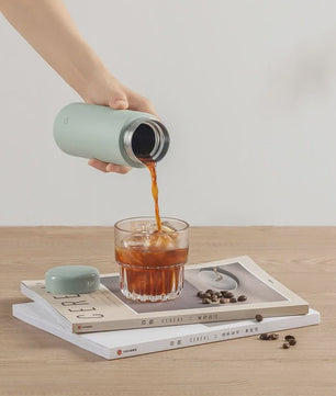 Mijia Thermos Pocket 350ml RVS Vakuumfles - Houdt Drankjes Warm & Koud, Ideaal voor Reizen
