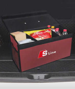 Opvouwbare Kofferbak Organizer Tas - S Line - Audi Auto Opbergbox