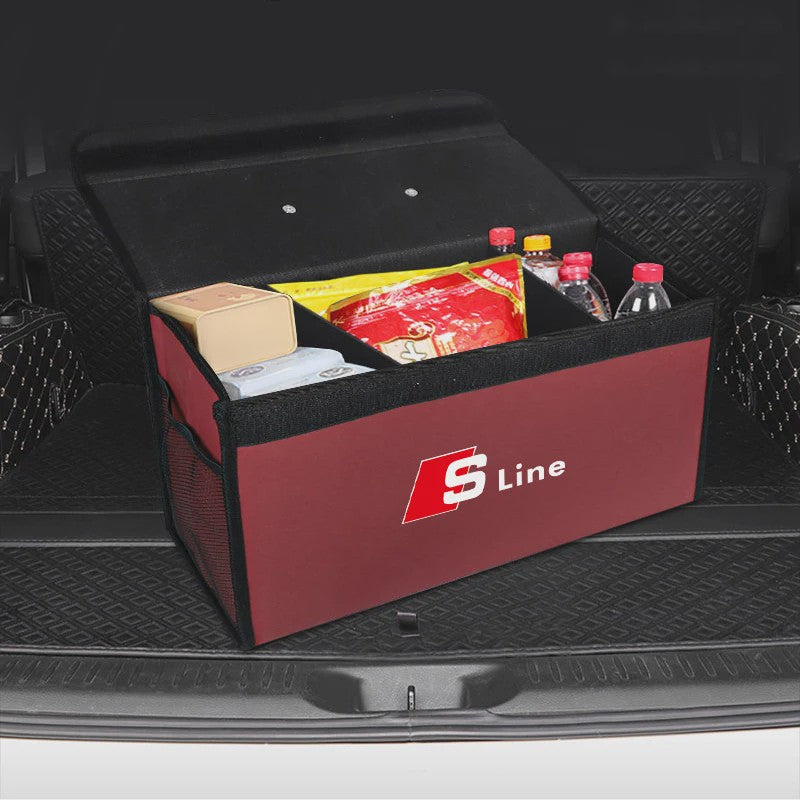 Opvouwbare Kofferbak Organizer Tas - S Line - Audi Auto Opbergbox