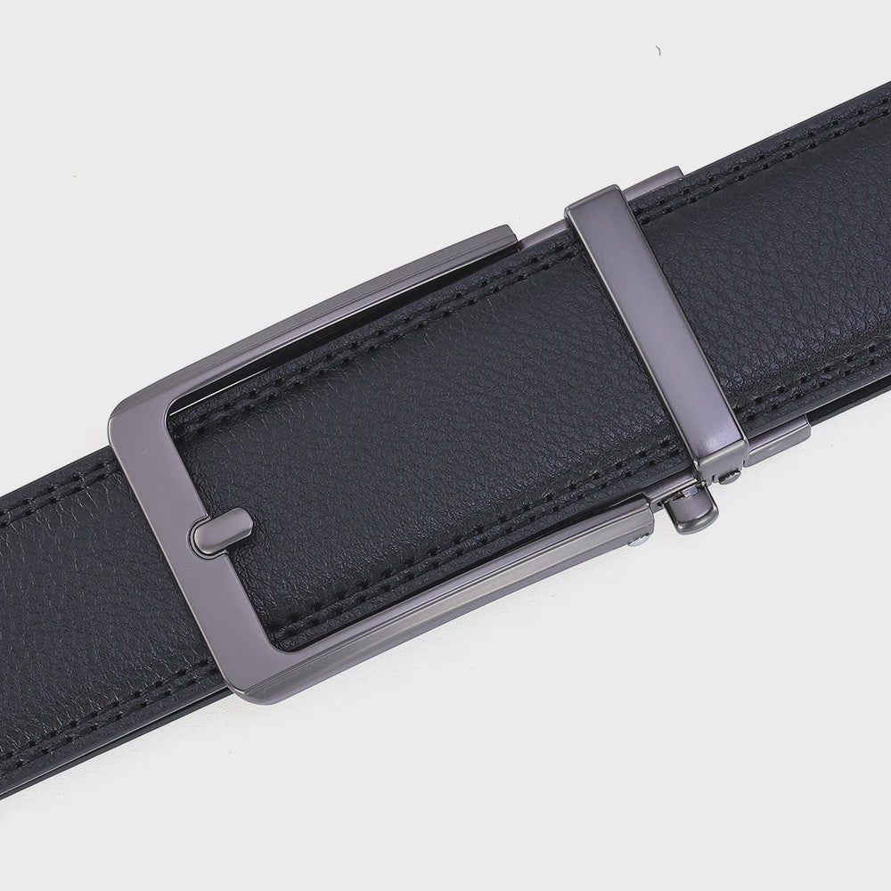 Heren Riem met Automatische Gesp - Stijlvol Kunstleer voor Jeans & Pantalons