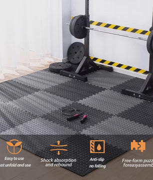 Modulaire EVA Schuim Vloertegels - Hoge Dichtheid - Sportschool & Krachttraining