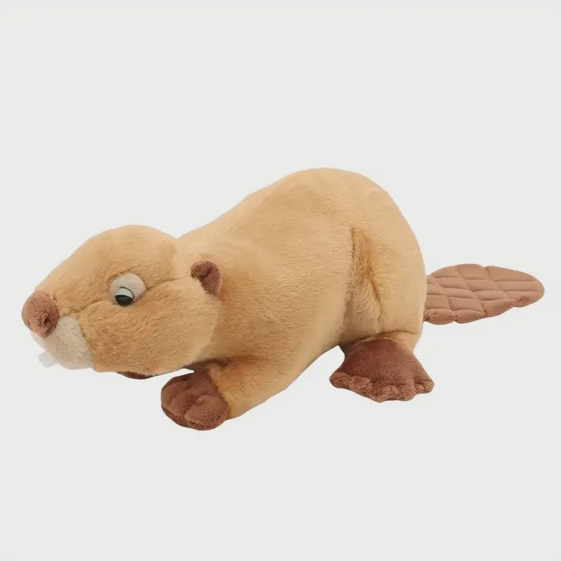 Realistische Bever Knuffel - Zacht Pluche Dier voor Kinderen & Decoratie