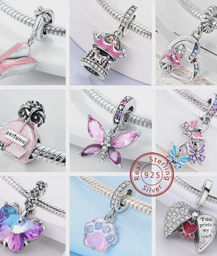 Zilveren Bedel 925 Sterling Zilver - Dangle Bedel voor Armband - DIY Sieraden Maken