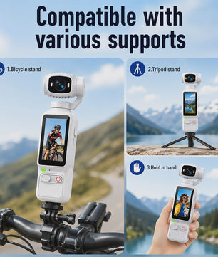 Ourlife 4K Action Camera met 180° Roteerbare Lens & 1.97" Scherm - Perfect voor Vlogs & Sport