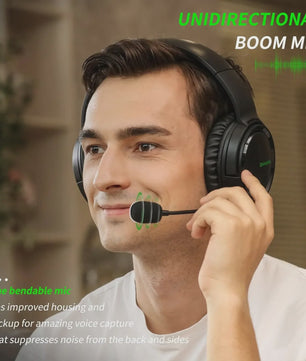 BINNUNE BG02 Gaming Headset met Microfoon voor Xbox, PlayStation, PC & Switch
