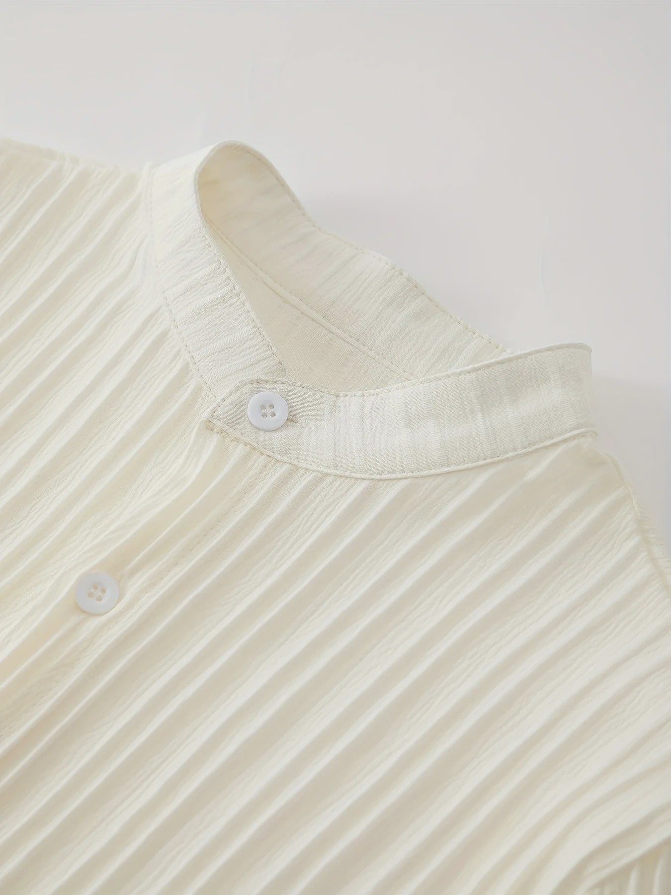 Zomerse Heren Tweedelige Set: Luchtig Linnen Look Shirt met Broek