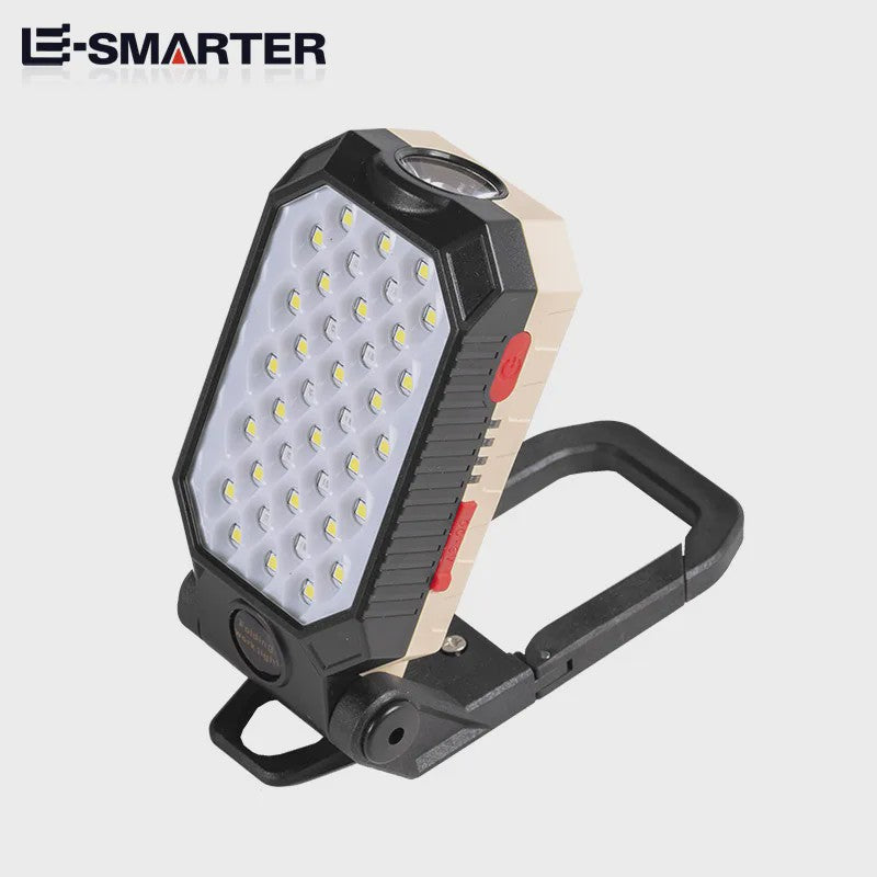 ESMARTER COB Werklamp - Draagbaar, USB Oplaadbaar, Noodverlichting & Zaklamp