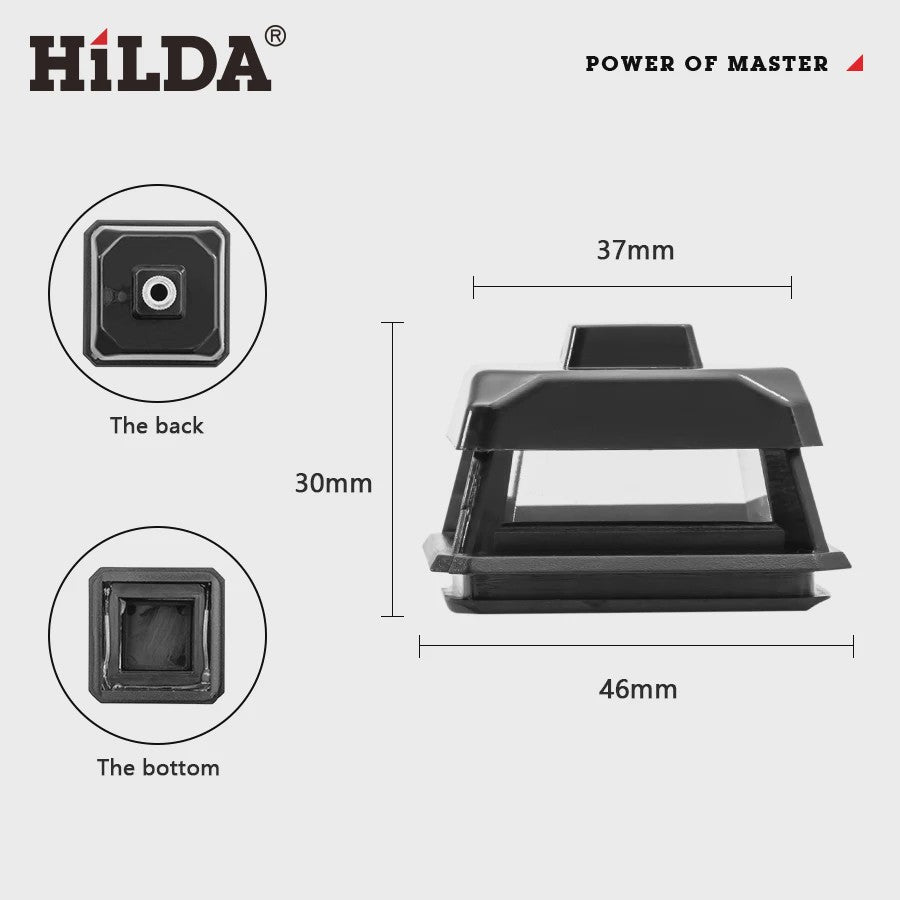 HILDA Laser Glas Beschermkap - Universeel voor 4D Laserwaterpassen