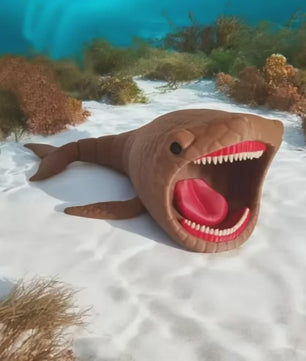 3D Geprinte Zeemonster Actiefiguur - Flexibel Speelgoed & Decoratie