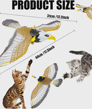 Vliegende Adelaar Vogelverschrikker - Realistische Tuindecoratie & Ongediertebestrijding