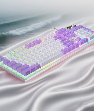 Yindiao K500 Bedraad Gaming Toetsenbord met Numpad en Kleurrijke Backlight