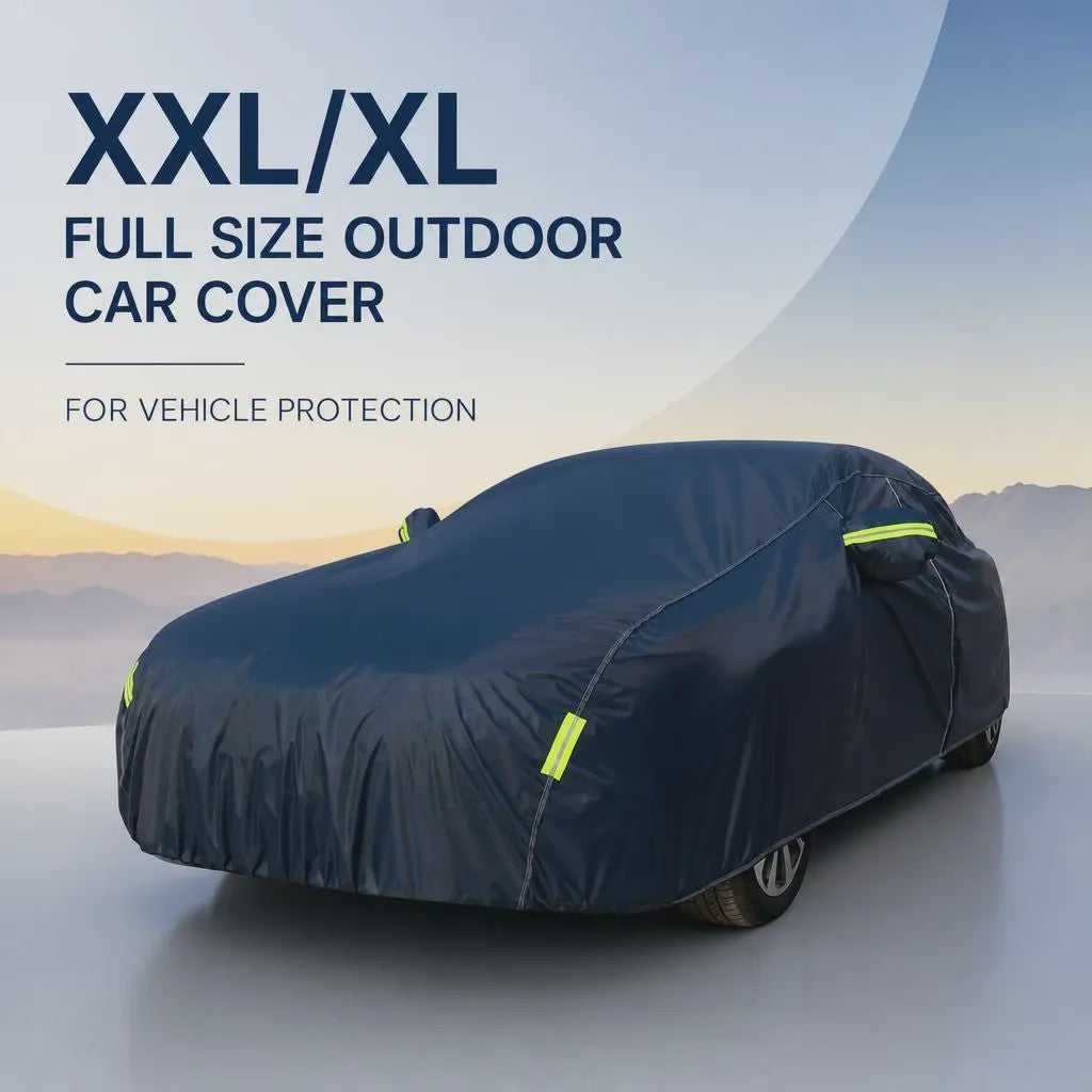 Universele Autohoes XXL/XL - Waterdicht, Sneeuw- en UV-bestendig
