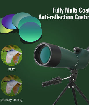 SVBONY SV28 Spotting Scope 25-75x70mm - Krachtige Zoom Verrekijker voor Vogelspotten & Outdoor
