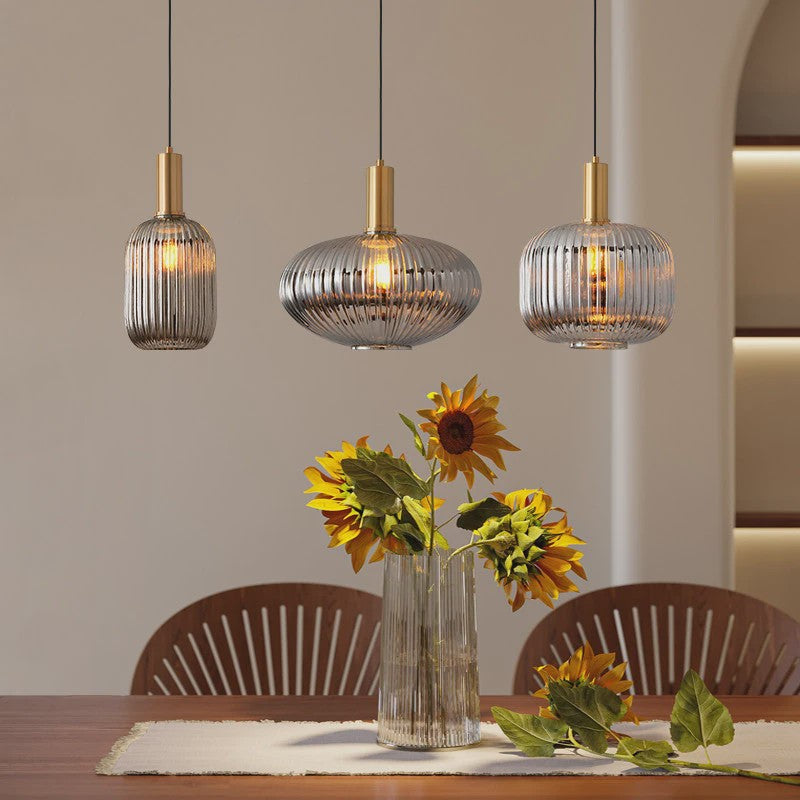 Moderne Glazen Hanglamp voor Eetkamer - Stijlvolle Plafondlamp