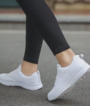 Dames Sneakers - Ademend Mesh Casual Schoenen voor Comfortabel Wandelen en Dagelijks Gebruik