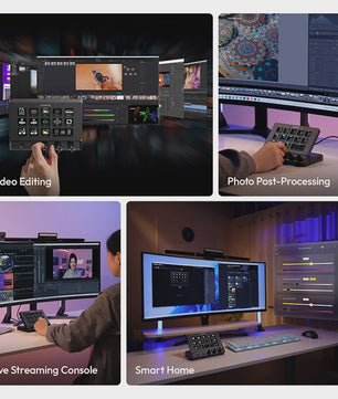 Ulanzi D200X: Alles-in-één Creative Deck Desktop Control Hub voor Video, Foto & Livestreaming