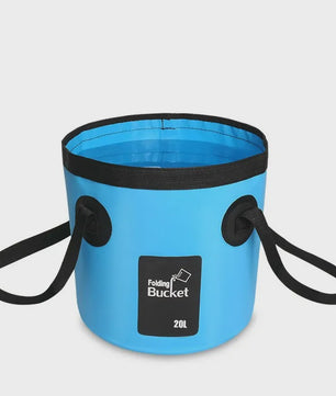 12L/20L Opvouwbare Emmer - Draagbare Wasbak voor Buiten, Auto & Reizen