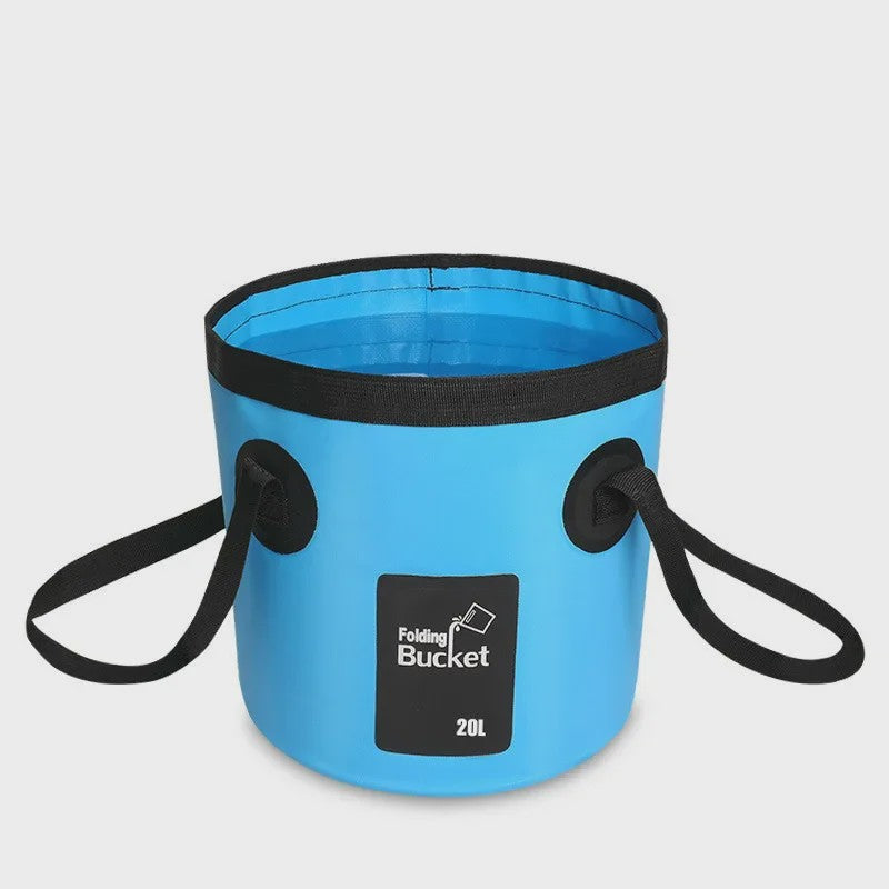 12L/20L Opvouwbare Emmer - Draagbare Wasbak voor Buiten, Auto & Reizen