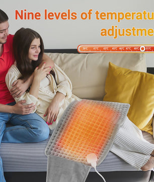 Elektrische Verwarmde Rug- en Buikgordel met 9 Warmtestanden