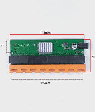 Gigabit Ethernet Switch 5/8 Poorten 10/100/1000Mbps RJ45 Desktop