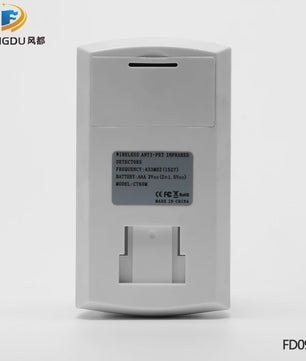 Draadloze PIR Bewegingsmelder 433MHz RF - Smart Home Alarmsysteem met Huisdierimmuniteit
