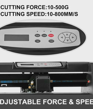 Professionele Vinyl Snijplotter Machine - 53/34/28 Inch - USB & COM Poorten