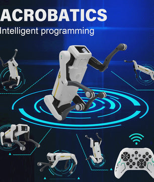 Intelligente AI Robot Hond - Spraakgestuurd, App & Afstandsbediening, Programmeerbaar, Dansend Speelgoed
