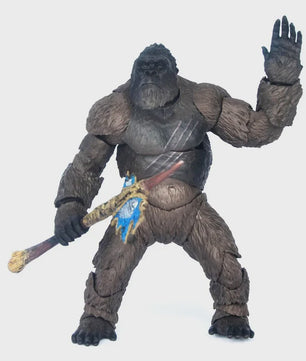 King Kong Actiefiguur 14cm - Godzilla vs. Kong (2021) - Beweegbare Gewrichten & Accessoires