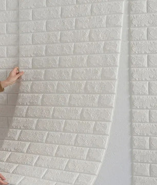 3D Baksteen Behang - Zelfklevend, Waterdicht & Makkelijk Aan te Brengen (70cm x 1m)