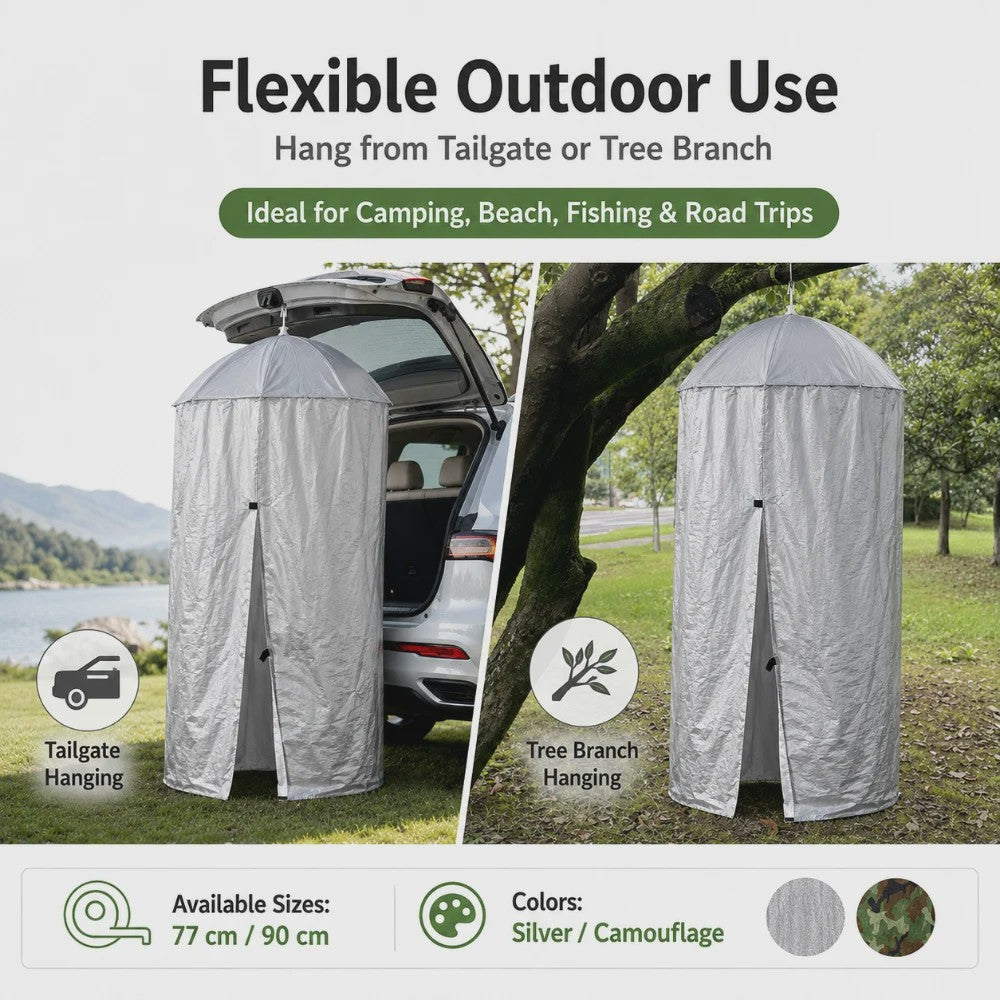 Draagbare Privacy Shelter Tent - Pop-Up Omkleed- en Douchetent voor Camping & Outdoor (77/90cm)