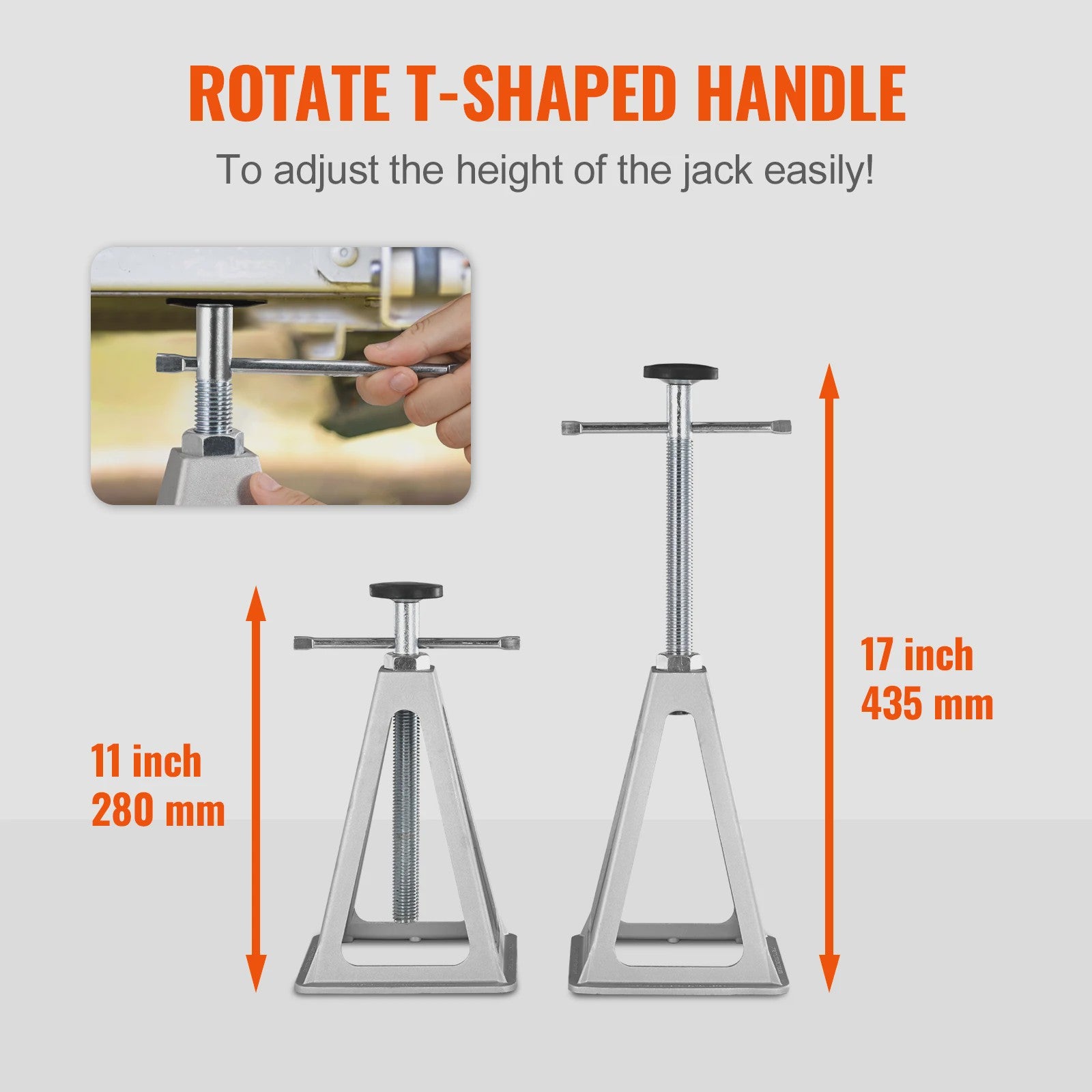 4x Aluminium RV Stabilisator Jack - 6000 Lbs Hefvermogen per stuk - Leveling Jacks voor Camper & Caravan