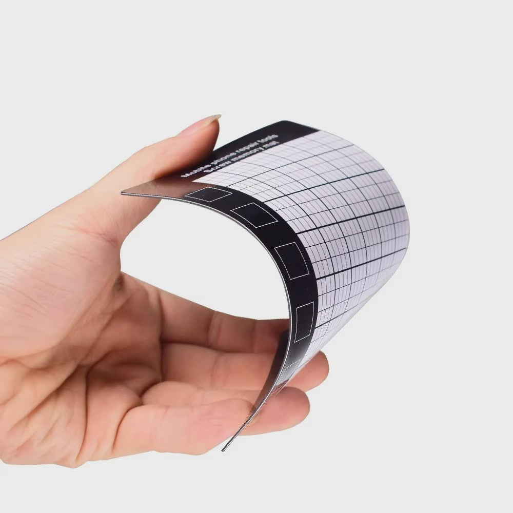 Magnetische Schroefmat voor Telefoonreparatie - 145x90mm Geheugenwerkpad met Maattabel