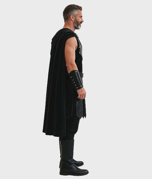 Odysseus Ridder Kostuum Zwart - Volwassen Cosplay & Halloween