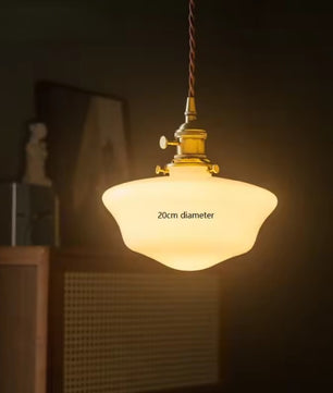 Japanse Glazen Hanglamp – Minimalistisch Nordic Design – LED E27 – Verstelbaar Snoer 200 cm – Sfeervolle Interieurverlichting