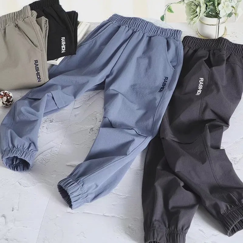 Kinder Sportbroek Jongens - Sneldrogend & Comfortabel voor Zomer & Buitenspelen